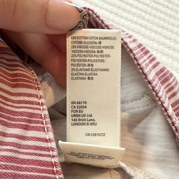 Free People Be Mine Flare Denim Jeans with Heart Pockets by We The Free - Picture 14 of 14